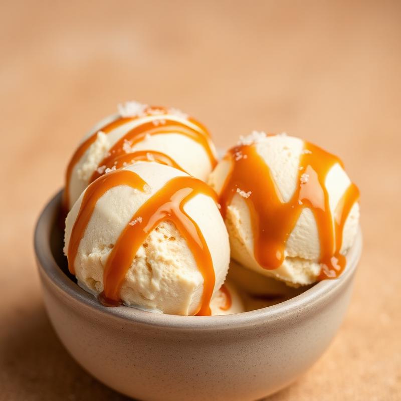 Salted Caramel Sand ice cream